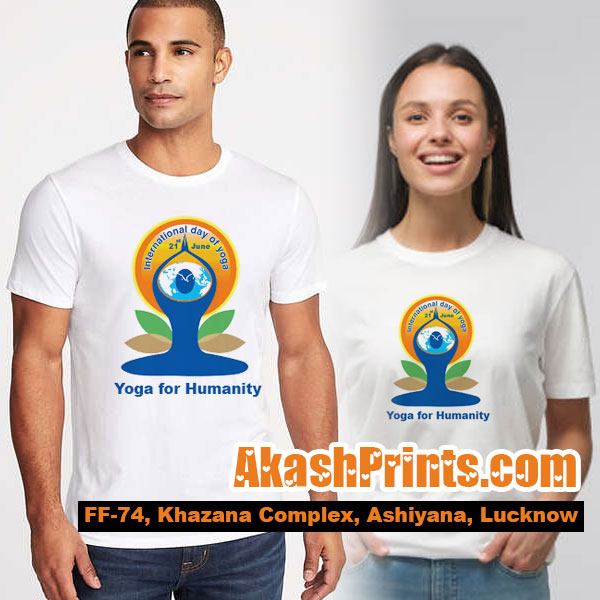 international yoga day t-shirts for men and women